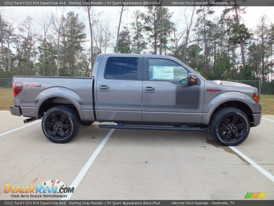 Sterling Gray Metallic 2012 Ford F150 FX4 SuperCrew 4x4 Photo #2