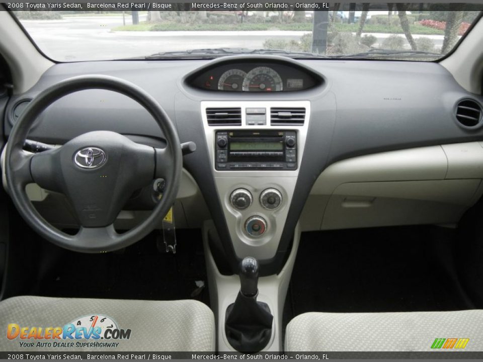 Dashboard of 2008 Toyota Yaris Sedan Photo #17