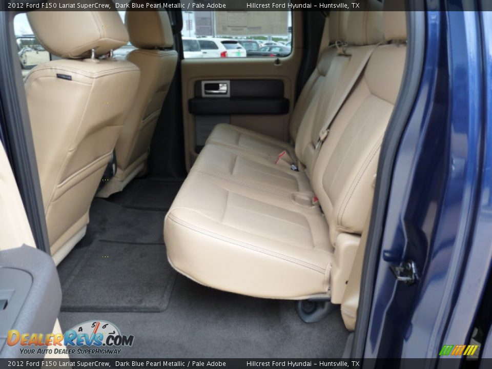 Rear Seat of 2012 Ford F150 Lariat SuperCrew Photo #7