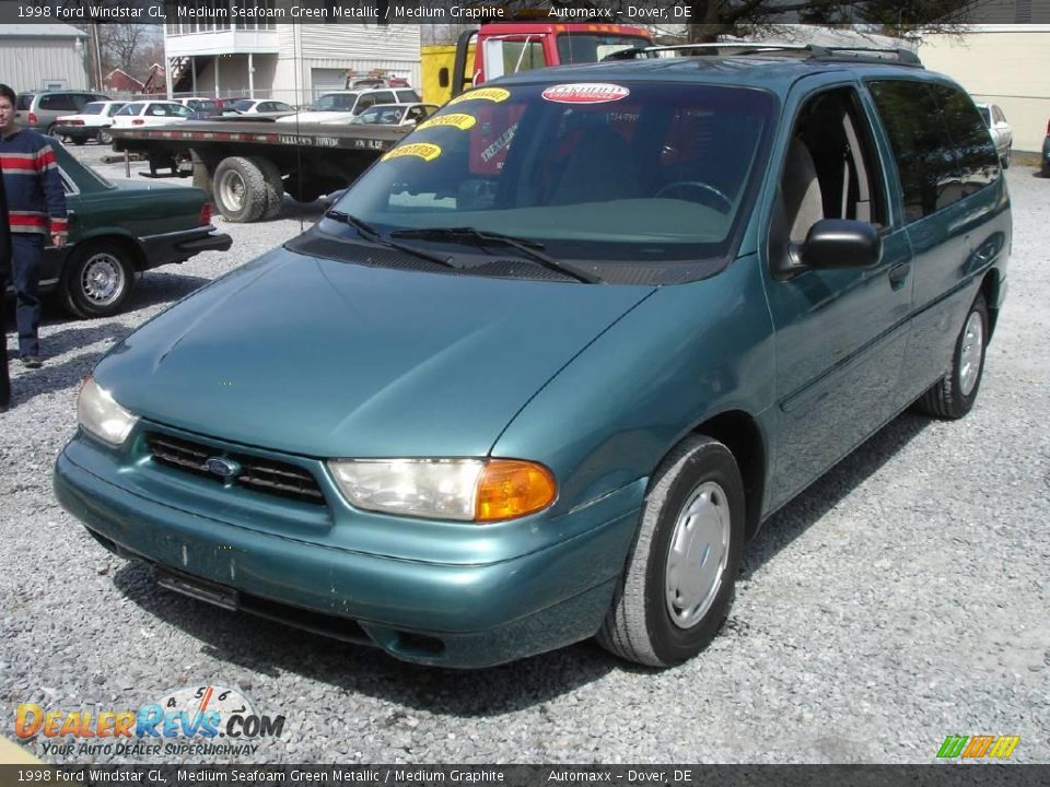 1998 Ford Windstar GL Medium Seafoam Green Metallic / Medium Graphite Photo #1