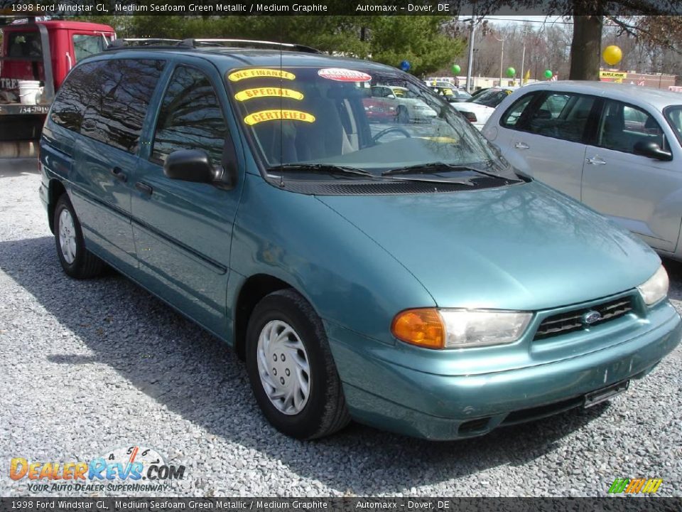 1998 Ford Windstar GL Medium Seafoam Green Metallic / Medium Graphite Photo #3