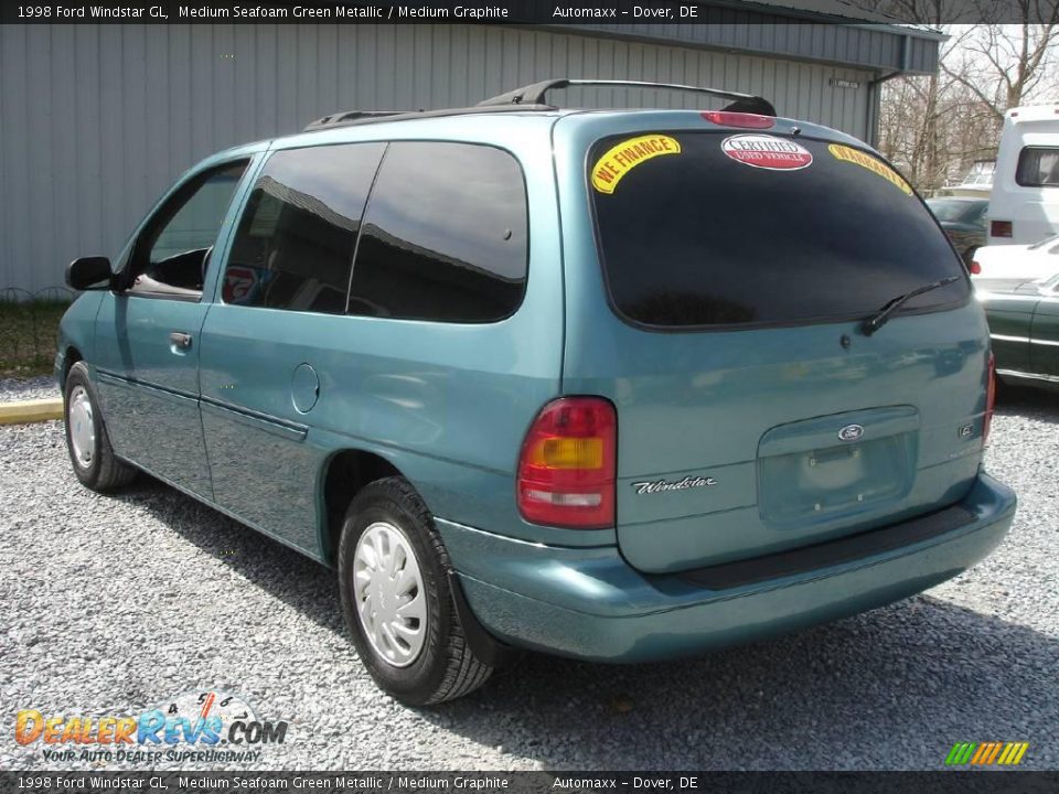 1998 Ford Windstar GL Medium Seafoam Green Metallic / Medium Graphite Photo #6