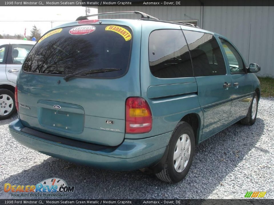 1998 Ford Windstar GL Medium Seafoam Green Metallic / Medium Graphite Photo #8