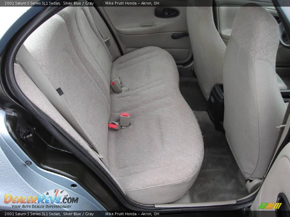 Rear Seat of 2001 Saturn S Series SL1 Sedan Photo #14
