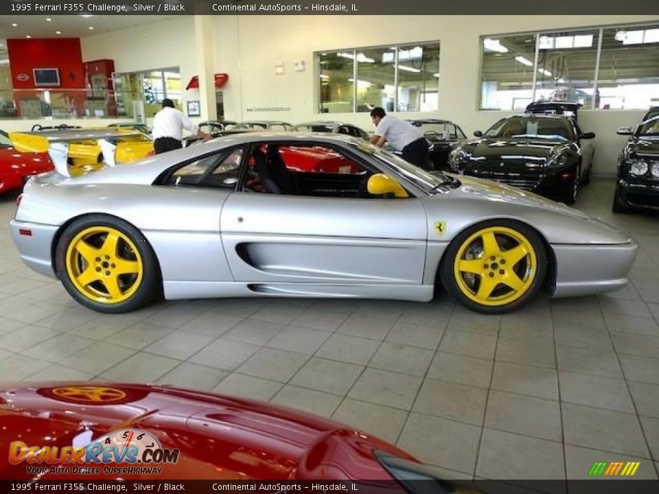 Silver 1995 Ferrari F355 Challenge Photo #2