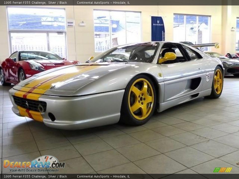 1995 Ferrari F355 Challenge Silver / Black Photo #8
