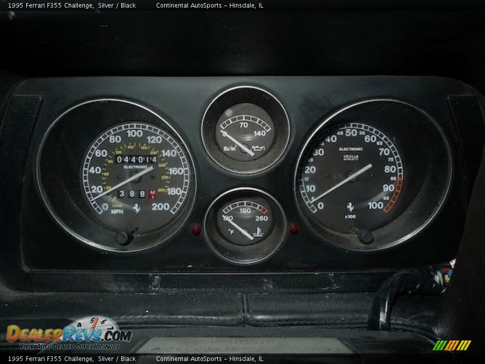 1995 Ferrari F355 Challenge Gauges Photo #16
