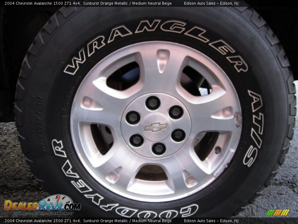 2004 Chevrolet Avalanche 1500 Z71 4x4 Wheel Photo #30