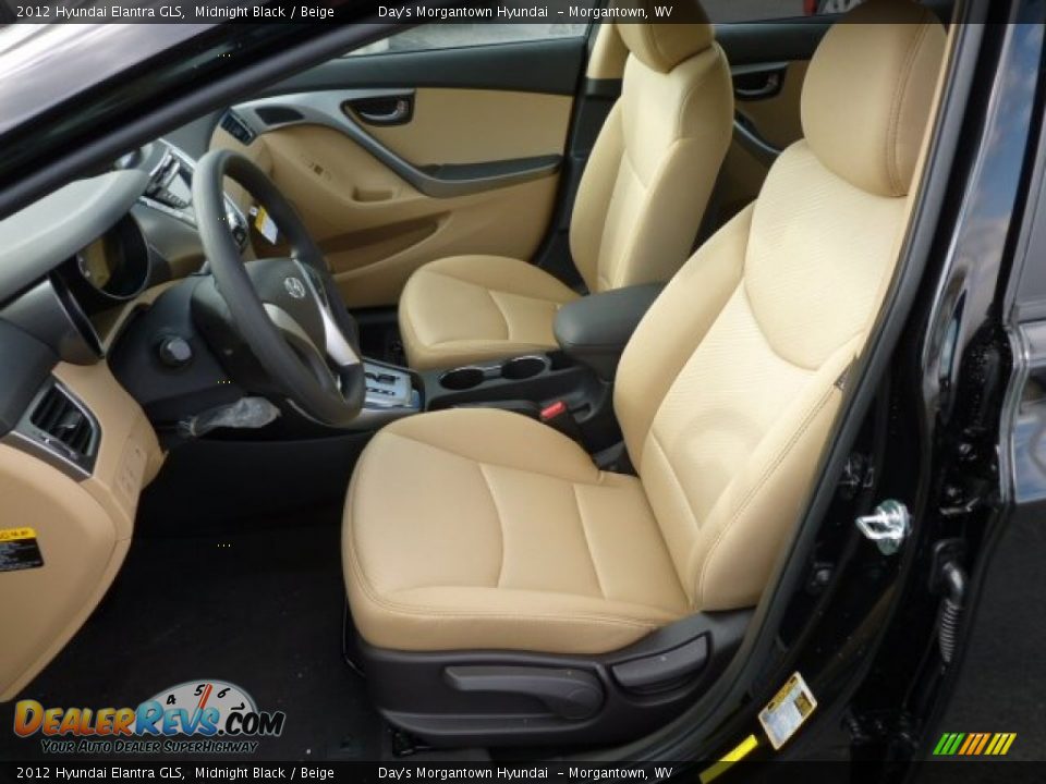Front Seat of 2012 Hyundai Elantra GLS Photo #15