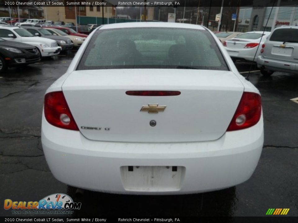 2010 Chevrolet Cobalt LT Sedan Summit White / Ebony Photo #3