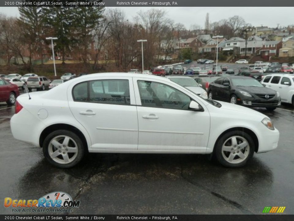 2010 Chevrolet Cobalt LT Sedan Summit White / Ebony Photo #5