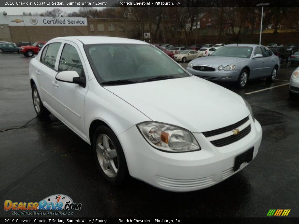 2010 Chevrolet Cobalt LT Sedan Summit White / Ebony Photo #6