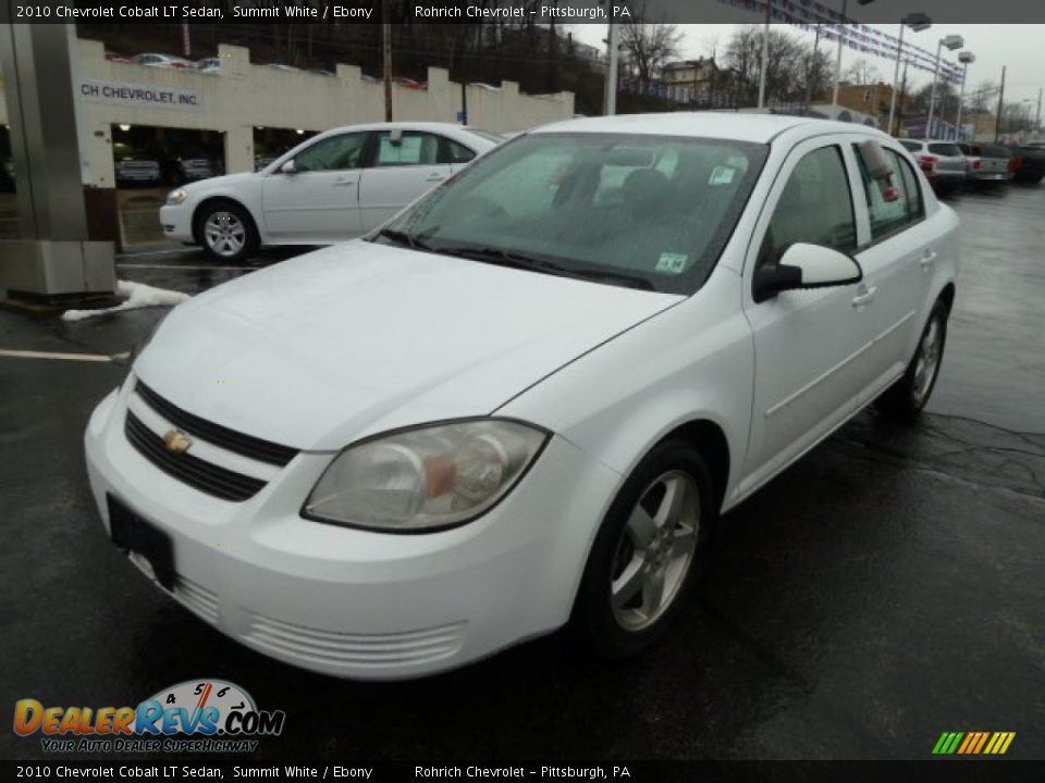 2010 Chevrolet Cobalt LT Sedan Summit White / Ebony Photo #8