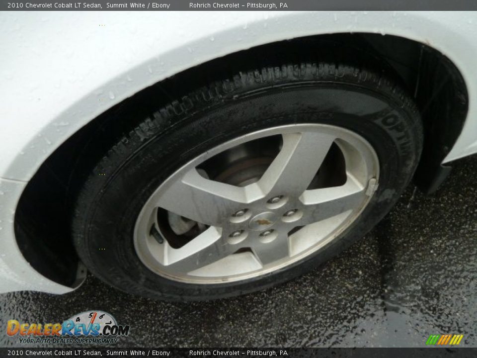 2010 Chevrolet Cobalt LT Sedan Summit White / Ebony Photo #9