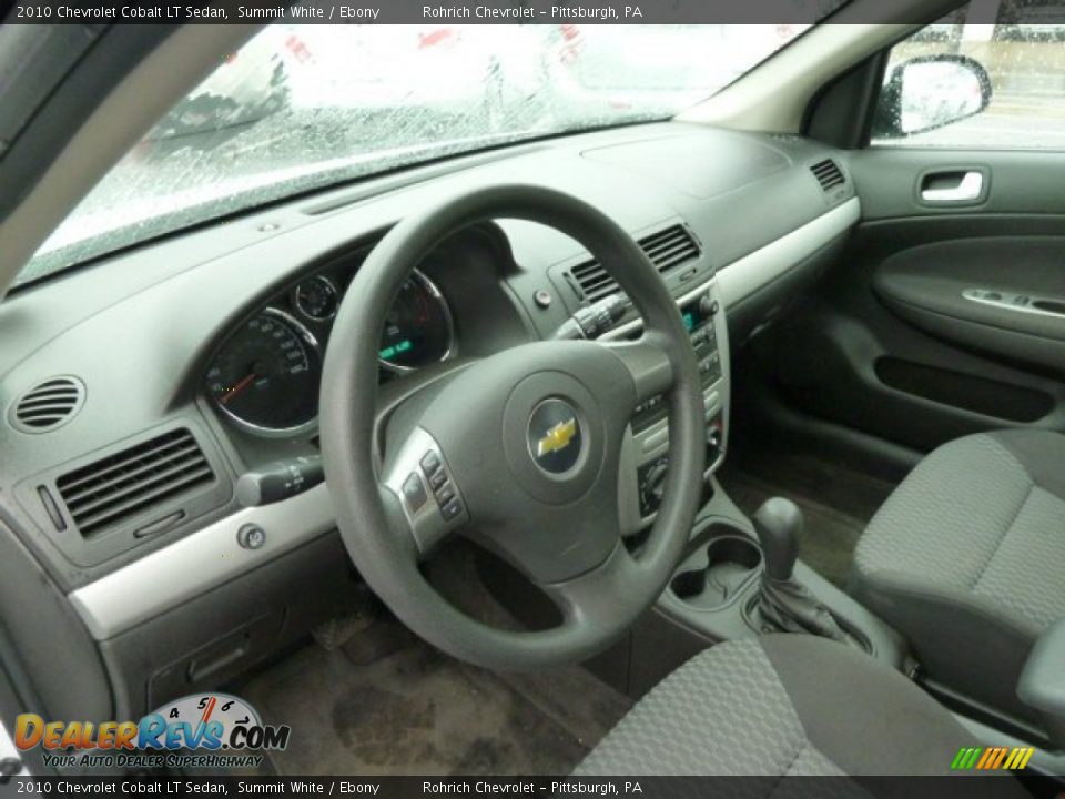 2010 Chevrolet Cobalt LT Sedan Summit White / Ebony Photo #15