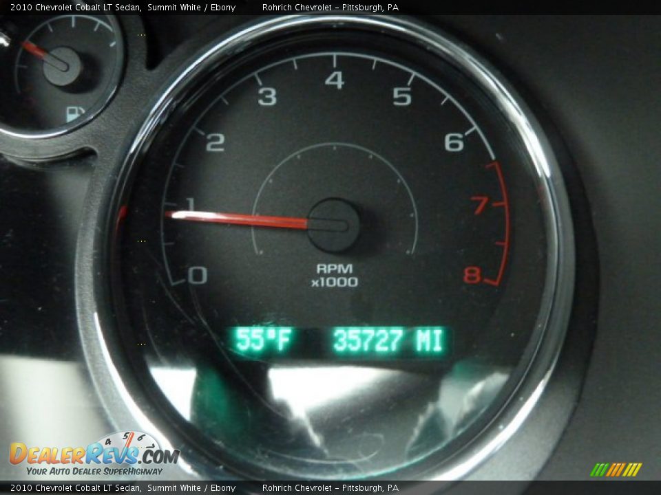 2010 Chevrolet Cobalt LT Sedan Summit White / Ebony Photo #19