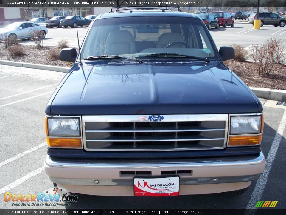 1994 Ford Explorer Eddie Bauer 4x4 Dark Blue Metallic / Tan Photo #2