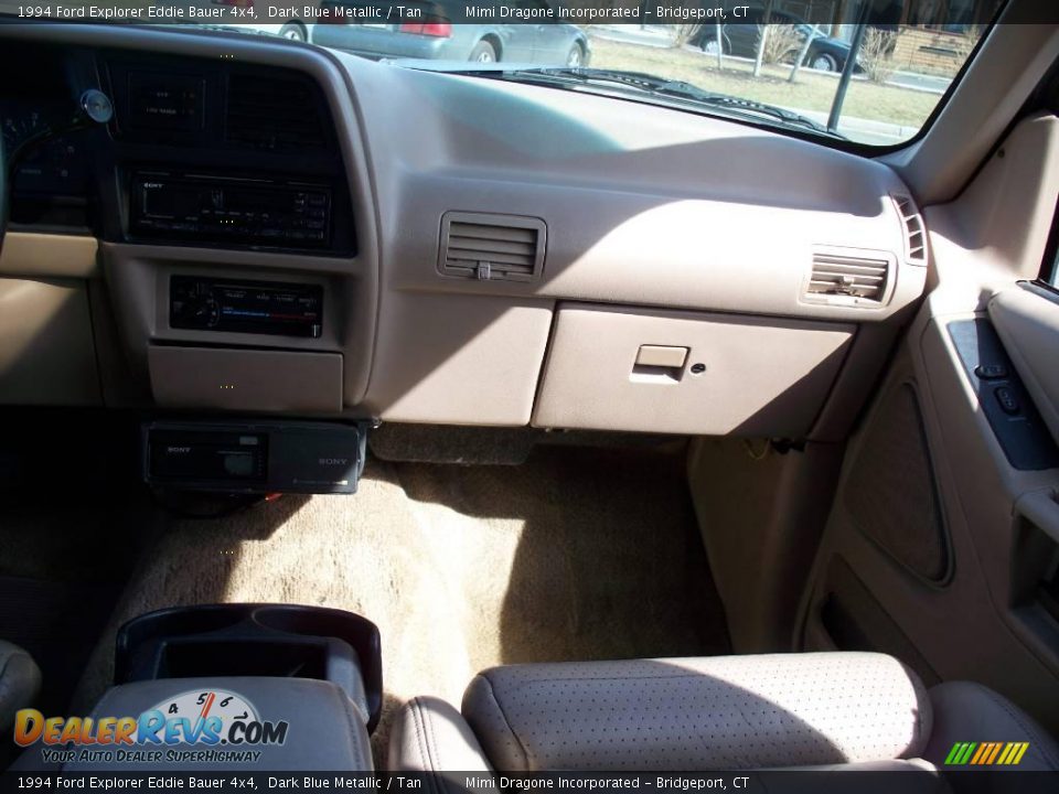 1994 Ford Explorer Eddie Bauer 4x4 Dark Blue Metallic / Tan Photo #13