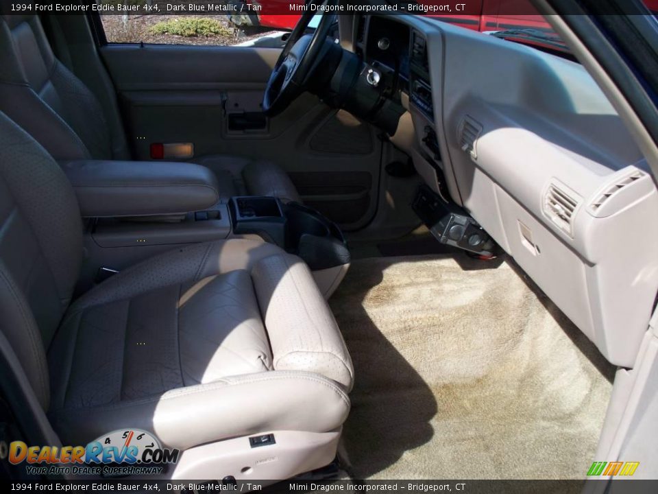 1994 Ford Explorer Eddie Bauer 4x4 Dark Blue Metallic / Tan Photo #14