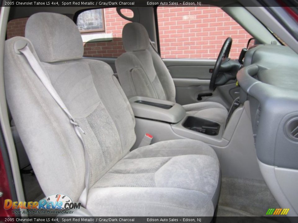 2005 Chevrolet Tahoe LS 4x4 Sport Red Metallic / Gray/Dark Charcoal Photo #14