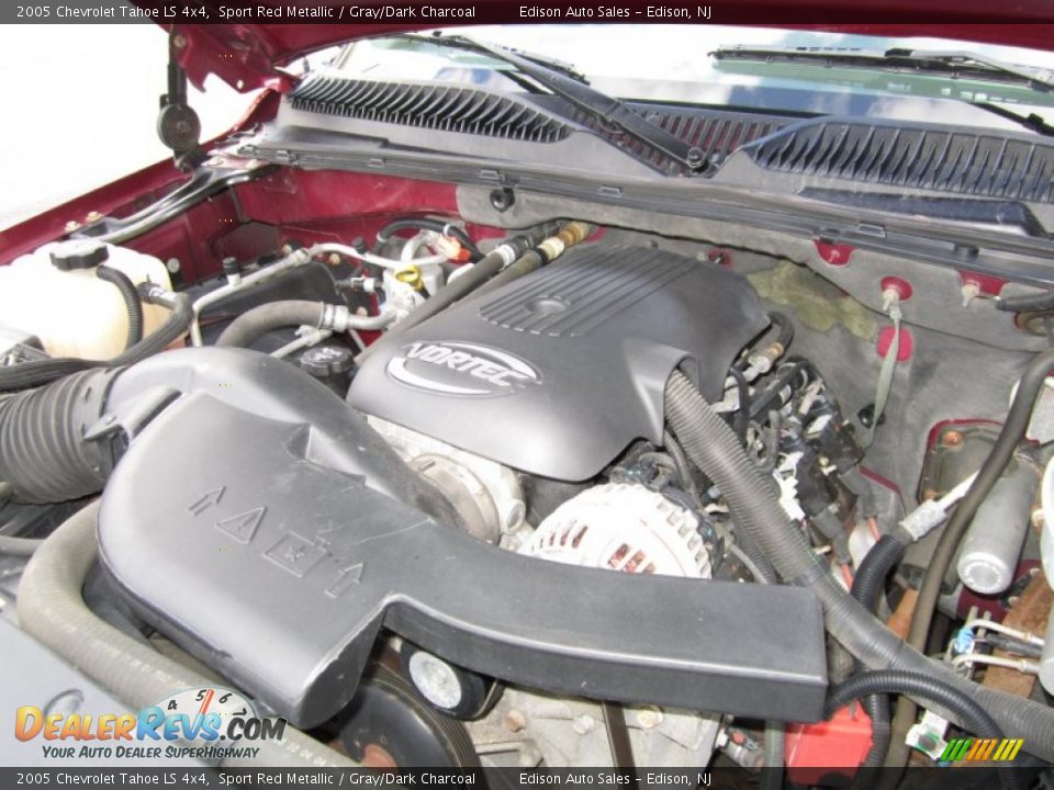 2005 Chevrolet Tahoe LS 4x4 Sport Red Metallic / Gray/Dark Charcoal Photo #27