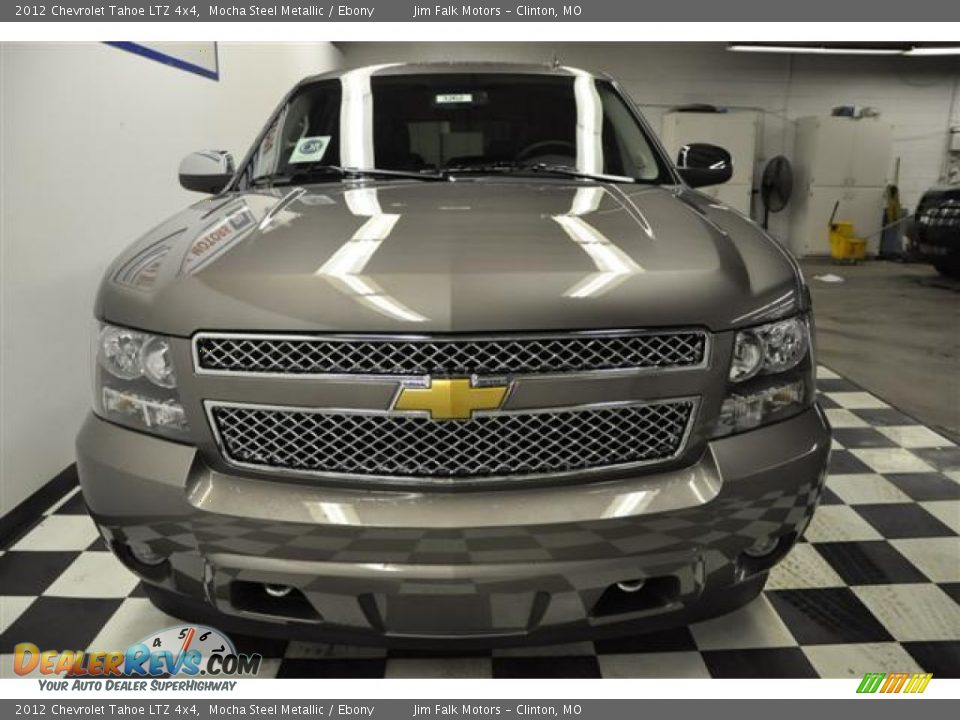 2012 Chevrolet Tahoe LTZ 4x4 Mocha Steel Metallic / Ebony Photo #4