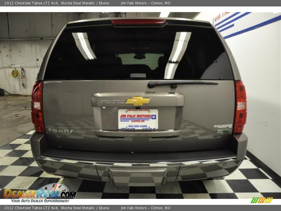 2012 Chevrolet Tahoe LTZ 4x4 Mocha Steel Metallic / Ebony Photo #6