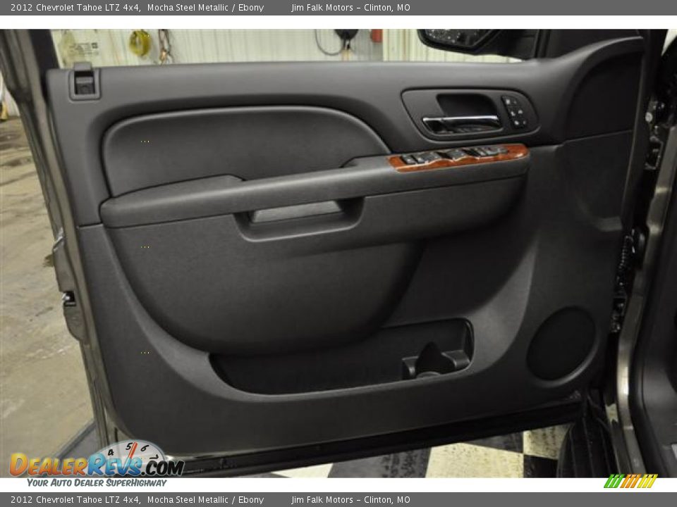 2012 Chevrolet Tahoe LTZ 4x4 Mocha Steel Metallic / Ebony Photo #10