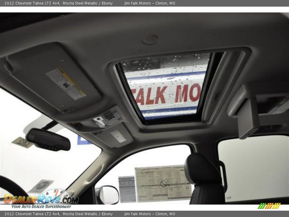 2012 Chevrolet Tahoe LTZ 4x4 Mocha Steel Metallic / Ebony Photo #13