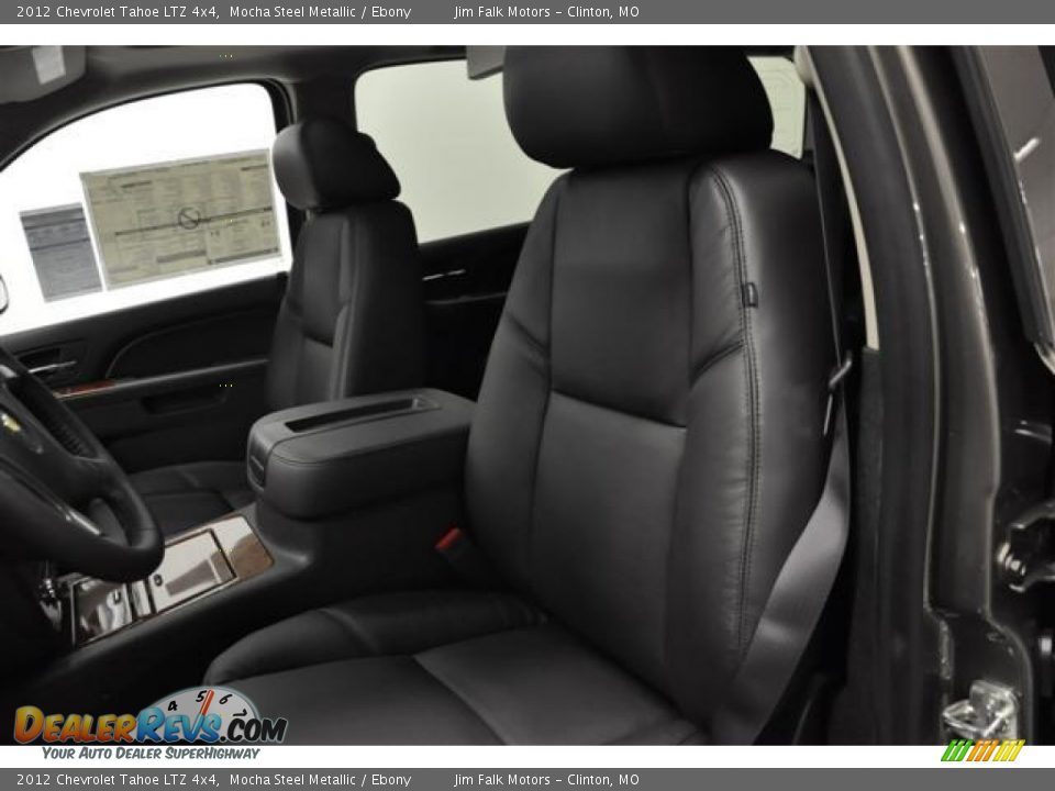 2012 Chevrolet Tahoe LTZ 4x4 Mocha Steel Metallic / Ebony Photo #14