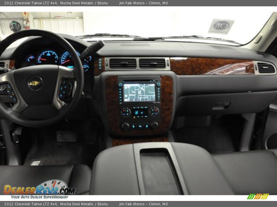 2012 Chevrolet Tahoe LTZ 4x4 Mocha Steel Metallic / Ebony Photo #16