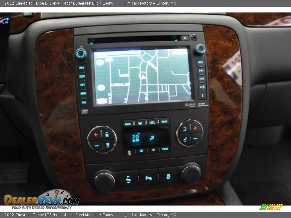 2012 Chevrolet Tahoe LTZ 4x4 Mocha Steel Metallic / Ebony Photo #20