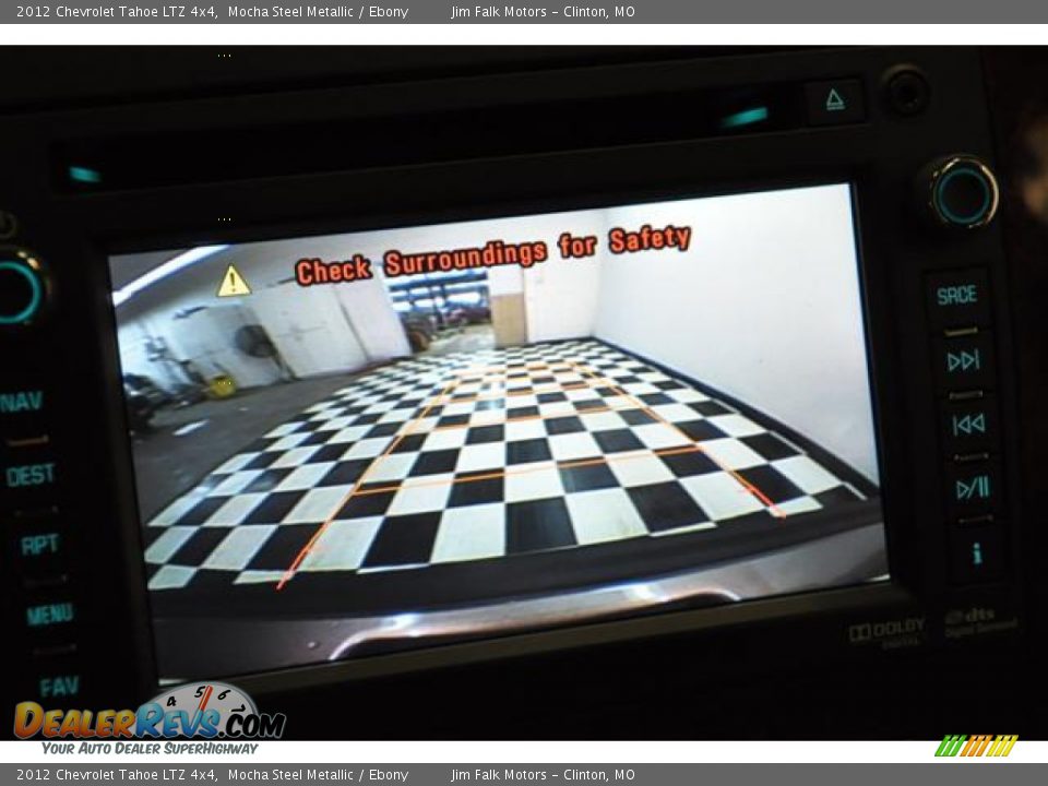 2012 Chevrolet Tahoe LTZ 4x4 Mocha Steel Metallic / Ebony Photo #21