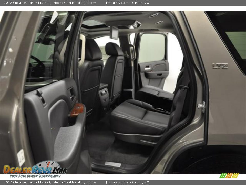 2012 Chevrolet Tahoe LTZ 4x4 Mocha Steel Metallic / Ebony Photo #25