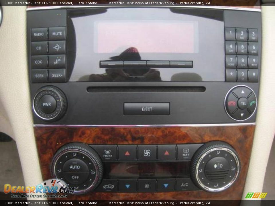 2006 Mercedes-Benz CLK 500 Cabriolet Black / Stone Photo #9