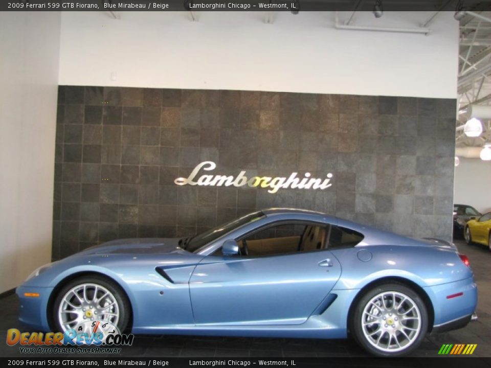 Blue Mirabeau 2009 Ferrari 599 GTB Fiorano  Photo #1