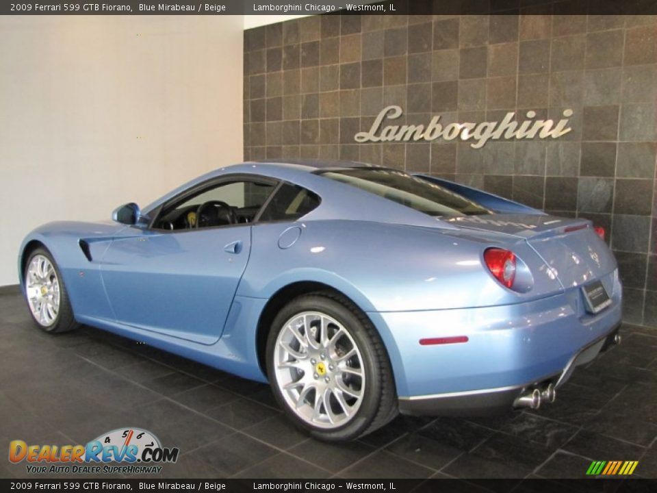 Blue Mirabeau 2009 Ferrari 599 GTB Fiorano  Photo #3