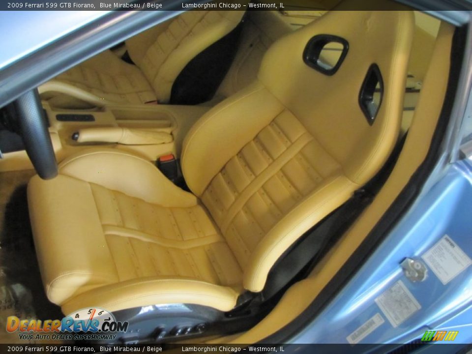Front Seat of 2009 Ferrari 599 GTB Fiorano  Photo #13