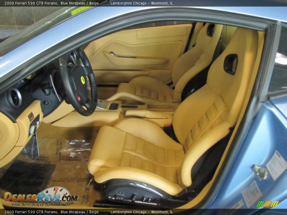 Beige Interior - 2009 Ferrari 599 GTB Fiorano  Photo #15