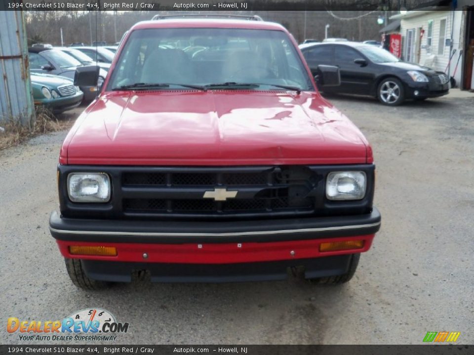 1994 Chevrolet S10 Blazer 4x4 Bright Red / Gray Photo #1