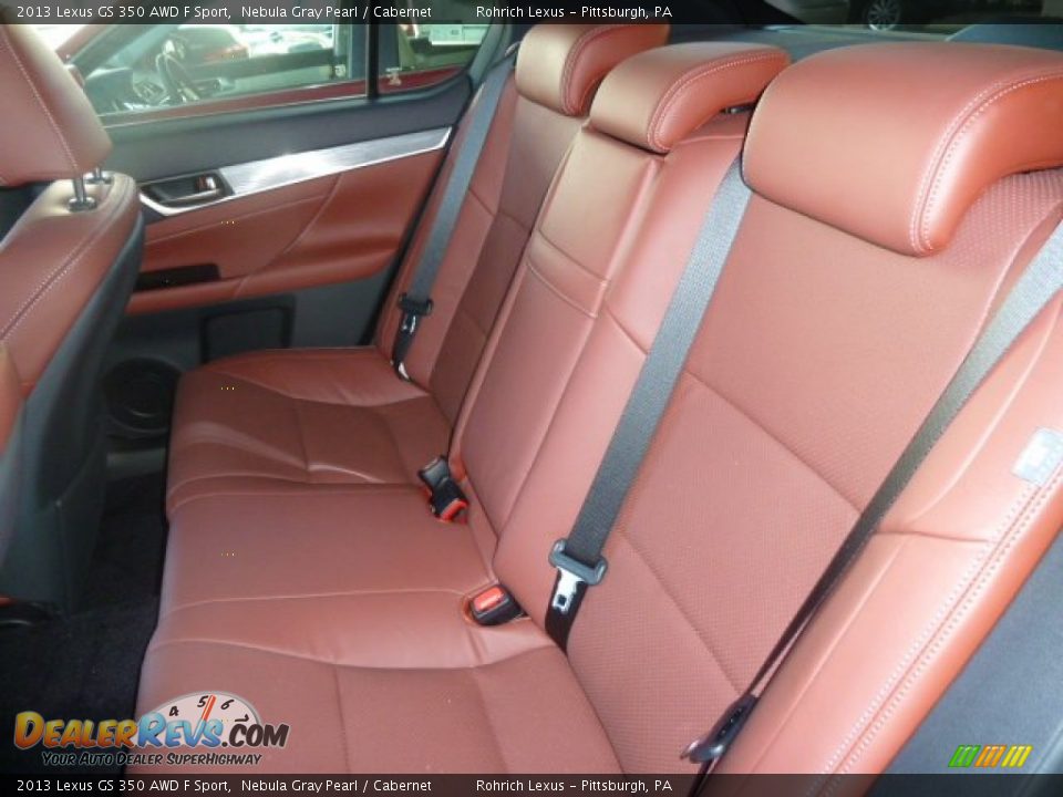 Cabernet Interior - 2013 Lexus GS 350 AWD F Sport Photo #10