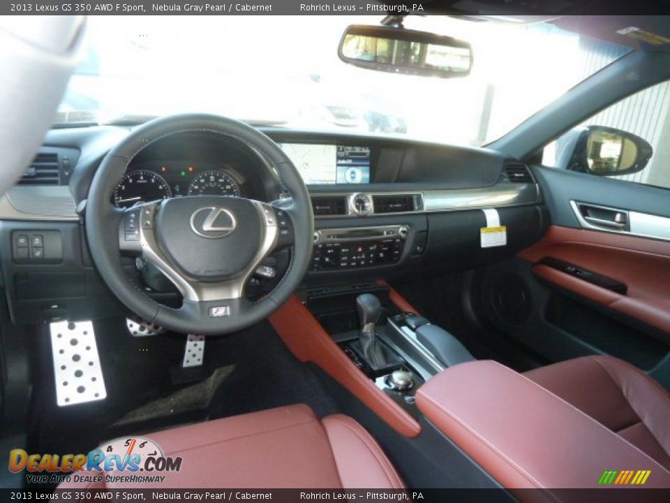 Dashboard of 2013 Lexus GS 350 AWD F Sport Photo #11
