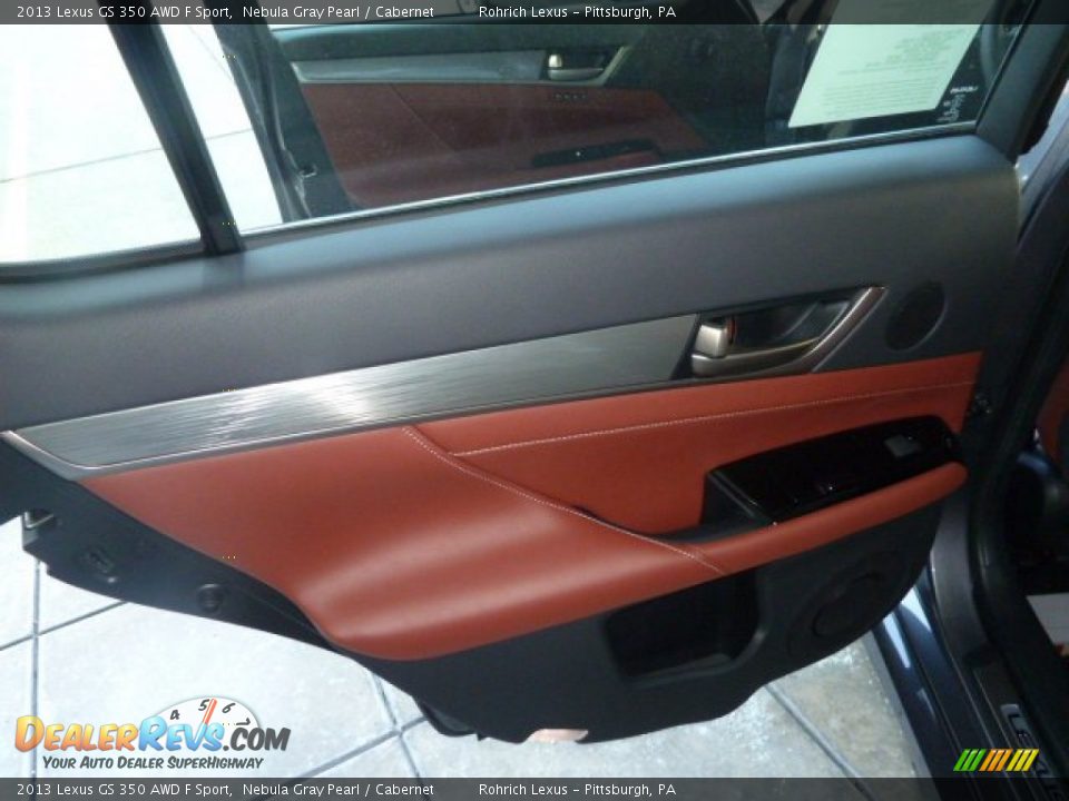 Door Panel of 2013 Lexus GS 350 AWD F Sport Photo #12