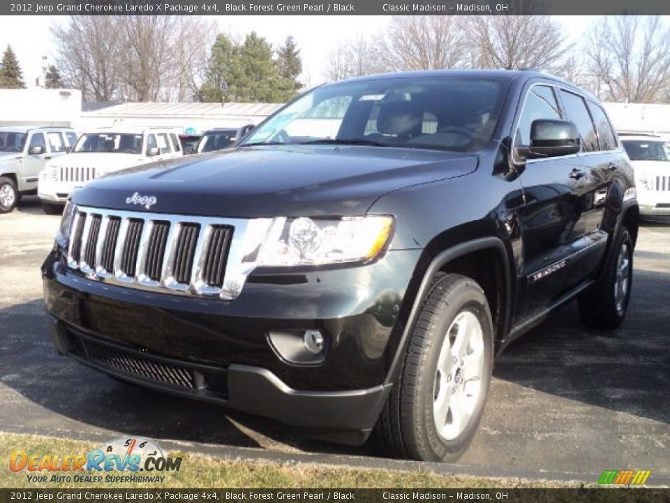 2012 Black jeep grand cherokee laredo #4