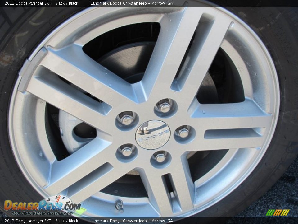2012 Dodge Avenger SXT Black / Black Photo #5