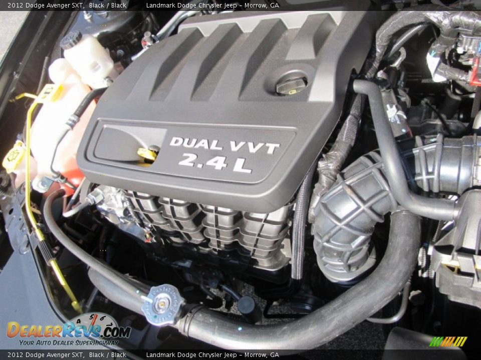 2012 Dodge Avenger SXT Black / Black Photo #10