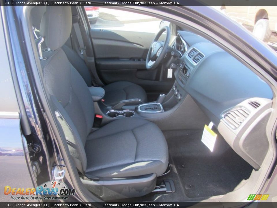 2012 Dodge Avenger SXT Blackberry Pearl / Black Photo #7