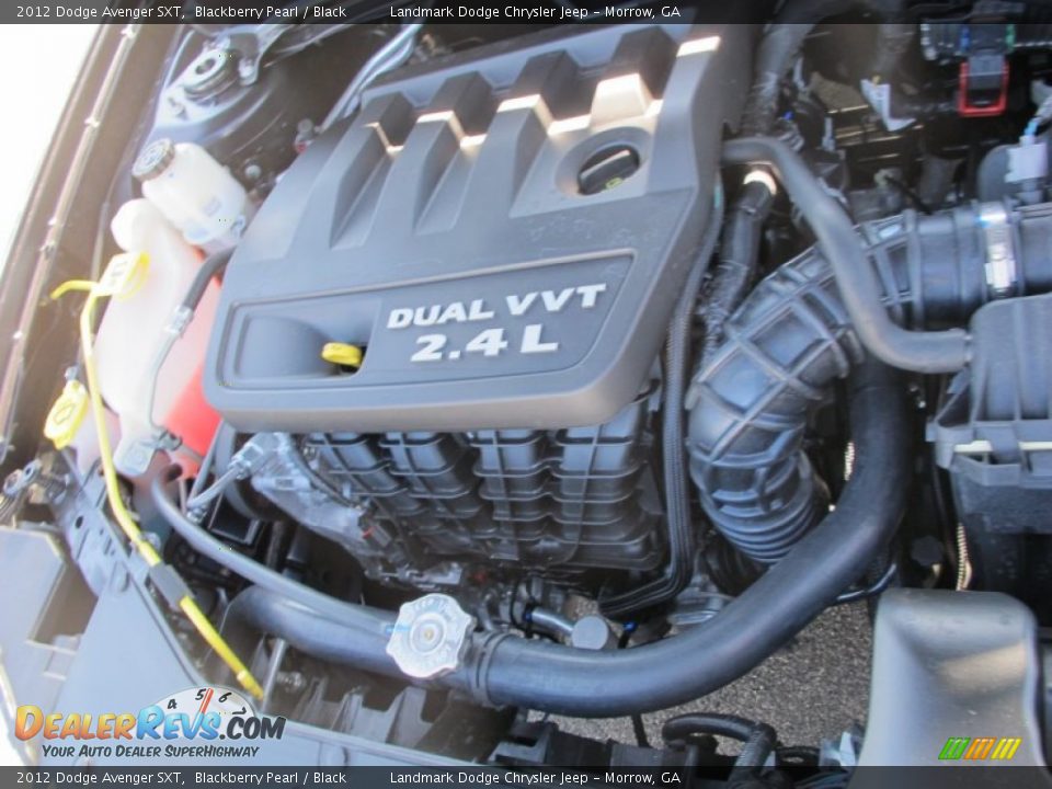 2012 Dodge Avenger SXT Blackberry Pearl / Black Photo #9
