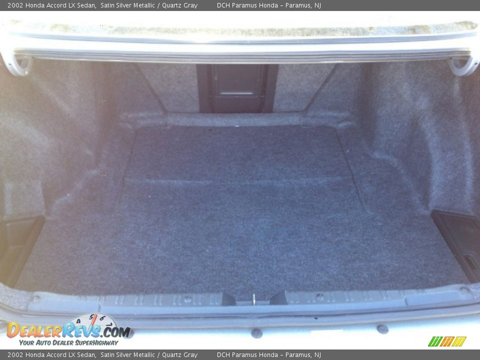 2002 Honda Accord LX Sedan Satin Silver Metallic / Quartz Gray Photo #4