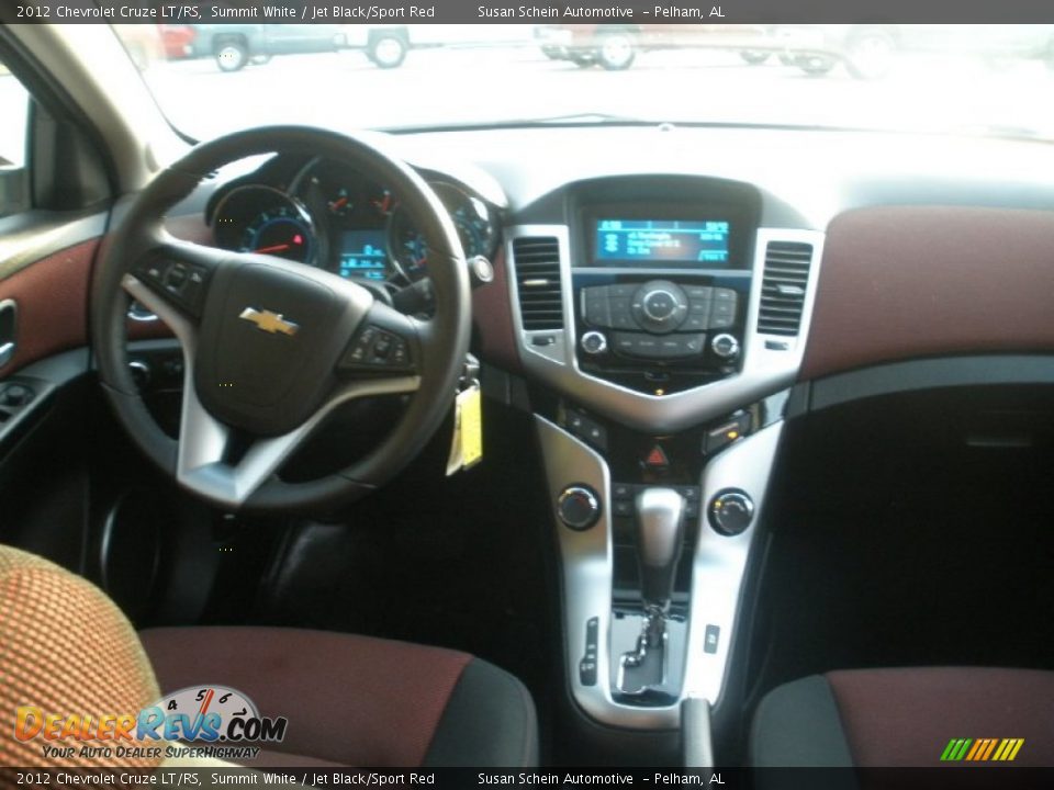 2012 Chevrolet Cruze LT/RS Summit White / Jet Black/Sport Red Photo #4